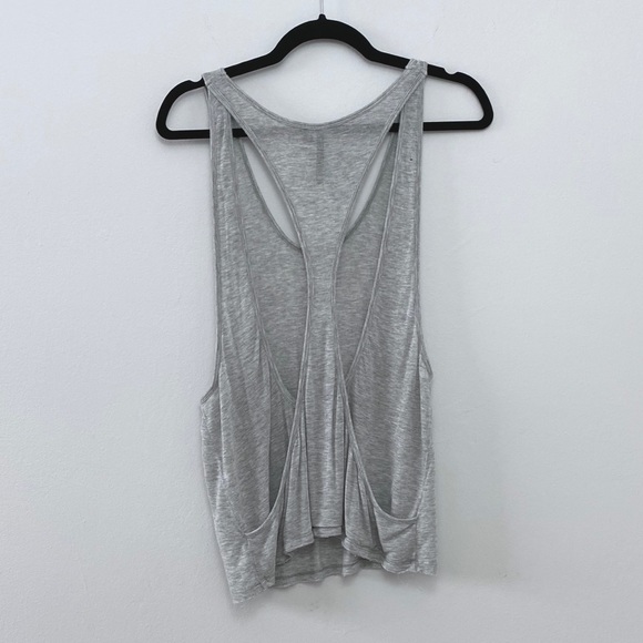 JOES JEANS raw edge racerback tank - Picture 2 of 7